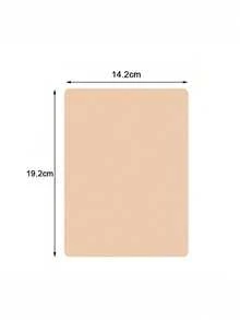 1 pezzo/5 pezzi di pelle di silicone per pratica di tatuaggi - spessore 1mm, pelle di pratica realistica a doppia faccia per tatuaggi, microtatuaggi, sopracciglia e labbra - strumenti e accessori morbidi, pelle di silicone bianca per pratica di tatuaggi, dimensioni ridotte, ideale per principianti