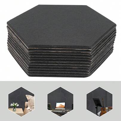 YUNRUX Acoustic Panel, Acoustic Treatments, High Density Soundproofing Wall For Wall Decoration And Acoustic Treatment, Soundproofing Panels