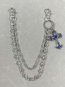 交叉裤链、钱包链、复古链、双层链、嘻哈朋克风、牛仔裤链、口袋链、男士钥匙链