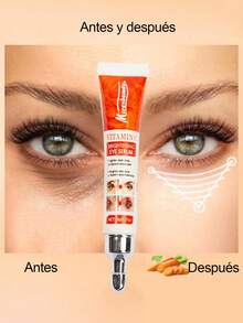 Crema para ojos antiojeras, vitamina C, bolsas para ojos que se desvanecen, hidrata, antiarrugas, suero reafirmante para levantar los ojos, Cosméticos para el cuidado de la piel - Multicolor - Ver 6