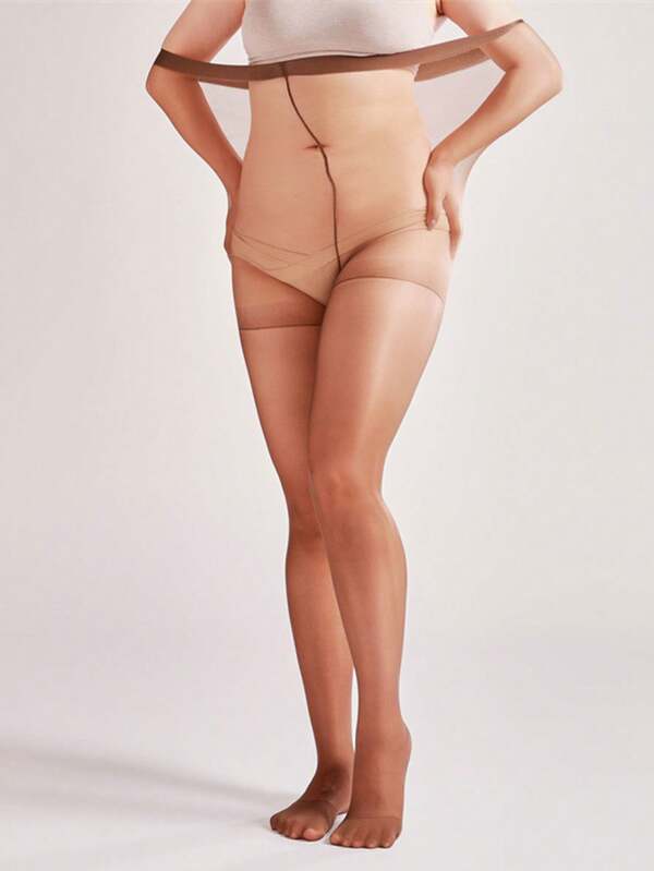 1 Stück Damen Leggings in Kaffeefarbe in Große Größen - bequem, modisch, sexy - geeignet für den täglichen Gebrauch, Dates, Clubs