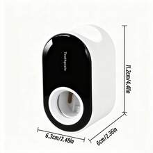 1pc Waterproof Toothpaste Squeezer Automatic Toothpaste Dispenser Wall-Mounted Bathroom Accessories Toothbrush Holder, Toothpaste Squeezer