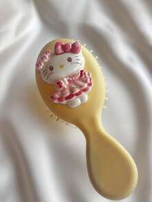 Sanrio 3D Hello Kitty 气垫按摩发刷，刺激头皮丰盈发刷，家用