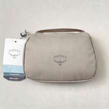 Osprey 2L Daylite Toiletry Bag, High-Quality Waterproof Cosmetic Bag, Simple Data Cable Storage Pocket - 卡其色 - 查看 1