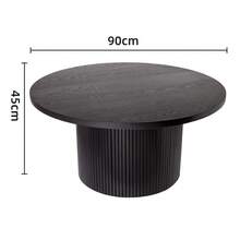 Solid Wood Round Coffee Table