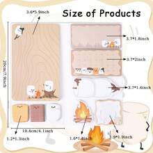 [Süßes Dackel Haftnotizen Set] Beinhaltet verschiedene Dackel und Pfoten-förmige Haftnotizen, selbstklebend und leicht abzureißen, glatte Beschriftung, in unterschiedlichen Größen, geeignet für Büro-Notizen, Tagebuch-Dekoration, ein sinnvolles Geschenk für Hundeliebhaber~