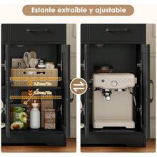 Kitchen Storage Set - Black and Brown. - View 6