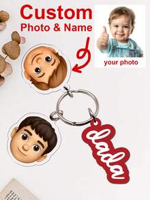 Custom Action Figure Portrait,Personalized Digital Portrait Art,Custom Photo To Cartoon Acrylic Keychain,Personalized Acrylic Keychain , Husband Gift, Gift For Papa,Funny Customized Face Acrylic Keychain Gift Idea For Husband, Birthday Gift Idea For Papa, Couple Gift, Valentine Gift, Anniversary Gift, Father's Day Gift, Best Friend Gift, Gift For Dad/Mom, Gift For Boyfriend.