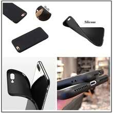 Funda de placa de matrícula retro compatible con Apple 11, 15, 13, 14 Pro Max, 12 Plus, X, 15 Pro, de silicona negra. Funda compatible con iPhone 17, 17 Pro, 17 Pro Max - UUAZA03 - Ver 7