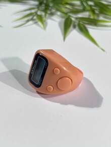 1 pieza Contador de anillo multifunción, Contador LED, Contador de dedos mini colorido, Contador electrónico preciso, Adecuado para recitación de festivales, Conteo de oraciones diarias de festivales, Aplicable para creyentes islámicos y practicantes religiosos de todas las edades - Multicolor - Ver 24