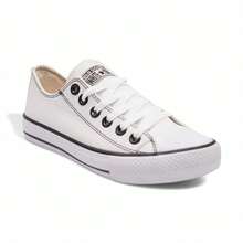 Women's Retro Sneakers – Comfort, Style And Grip With Rubber Sole - 白色黑色 - 查看 4