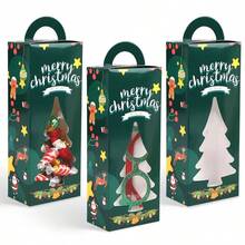 Hộp kẹo Giáng sinh xanh mới Kẹo Bánh quy sô cô la Trang trí Tiệc Quà tặng Giáng sinh Đám cưới Hộp giấy Bao bì Lựa chọn hoàn hảo của bạn - Nhiều màu - Xem 10