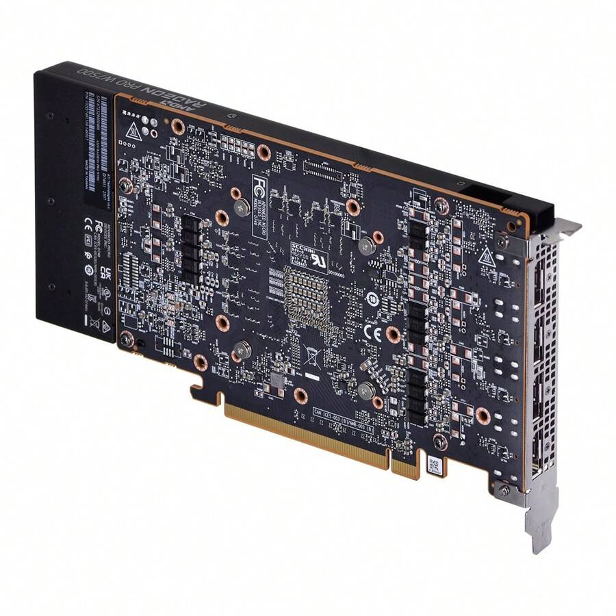 Carte graphique AMD Radeon Pro W7500 - 8 Go RDNA3 pour station de travail - Noir - Voir 1