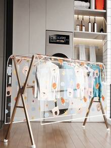 Cesta de secado para exteriores, tendedero de ropa, cubierta de secadora de ropa para balcón del hogar, protección contra la lluvia y los excrementos de aves - Multicolor - Ver 3