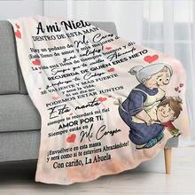 Coperte per divano, plaid e coperte per il pisolino - Grigio - Visualizzare 6