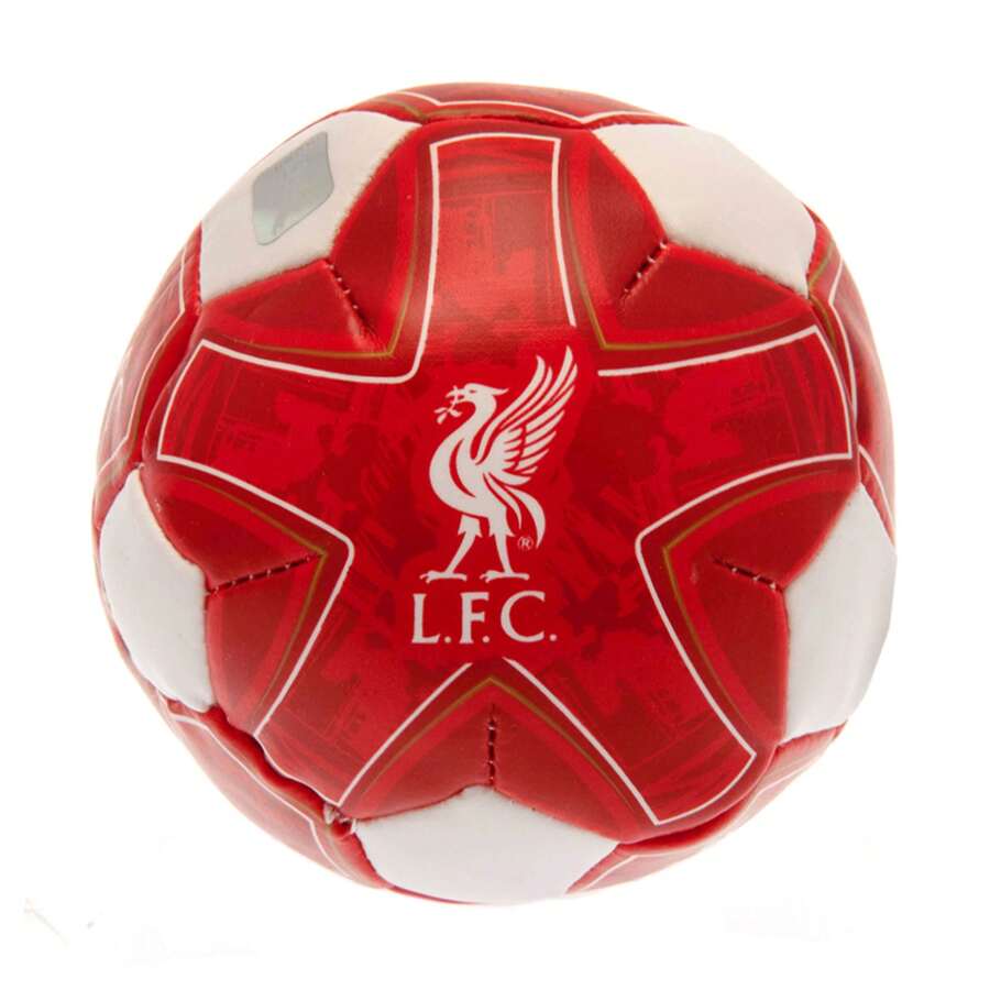 Liverpool FC Mini Football (Anfield Red) - 100% Mixed - (BS3308) - Red - View 1