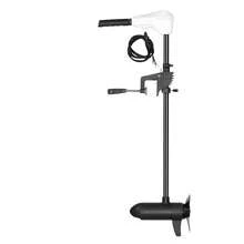 Electric Trolling Motor, Transom Mounted Outboard Boat Motors 12V 55lbs Thrust, 8-Speed Electric Boat Engine W/ Battery Indicator, For Kayaks, Fishing Boats On Freshwater/Saltwater, 30-In Shaft - 8-speed 30-inch Shaft - View 8