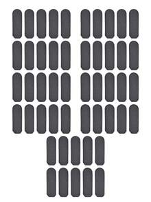 1pc 10pcs Stainless Steel Foot File Callus Remover, Pedicure Tools, Removable Refill Emery Paper For Foot Care - Multicolor - View 15