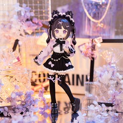 1pc Freedom Declaration 12 Joints BJD Movable Random Doll Action Figure Decoration