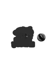 2 piezas Insignia de gato relajado, diseño de estilo perezoso con gafas de sol, lista de tareas en blanco tipo meme, actitud de vida anti-estrés, decoración diaria para mochila, regalo juvenil anti-ajetreo