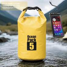 女士新款斜挎包，容量可选2升/5升/10升/15升，PVC户外运动迷彩防水包，多功能防水袋，游泳便携漂流包，户外运动防水包，热销跨境单肩包，大容量户外防水背包，适用于潜水、漂流、游泳、沙滩、徒步旅行等活动，女士优雅单肩包