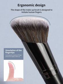 MAANGE 3pcs/20pcs Professional Makeup Brush Set, Including Foundation Brush, Concealer Brush, Highlighter Brush, Eyeshadow Brush, Blush Brush, Contour Brush And Other Makeup Tools, Soft Bristles, Portable, Travel Makeup Brush Set, Gift For Women And Girls, Makeup Brush Set, Makeup Brush Set, Makeup Brush Set, Complete Makeup Brush Set, Makeup Brush Set, Makeup Brush Set, Makeup Gift Set - Black - View 7