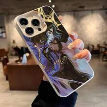 Dabi My H-Hero A-AcademiaS Phone Case Compatible With  16 15 14 13 12 11 Pro Max Plus Color Shockproof Back Silver Cover, Cover Compatible With  17 Pro Case,  17 Pro Max Case,  17 Case,  16 Pro Case - z5 - 查看 4