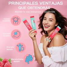 ¡Reto de 14 días! Polvo depurativo para un cuerpo ligero y un estado de ánimo alegre | Contiene fibra prebiótica y adaptógenos | Estimula el metabolismo y aumenta la saciedad |MVPCARE ¡Elige entre los sabores sandía o frutos del bosque! - Sabor a frutos rojos mixtos - Ver 5