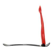 3-Pack HDPE Snow Scooters With Triple Track Base, 176LB Capacity & -22°F Cold Resistance, Foldable Ski Sleds For Kids 5+ - Red - View 3