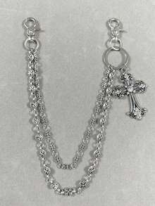 交叉裤链、钱包链、复古链、双层链、嘻哈朋克风、牛仔裤链、口袋链、男士钥匙链