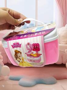 Disney 迪士尼公主厨房玩具套装。烹饪游戏益智塑料儿童玩具。儿童角色扮演厨房玩具。 - 粉色 - 查看 6