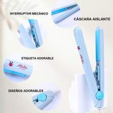 herramientas para alisar y rizar el cabello - Morado - Ver 2