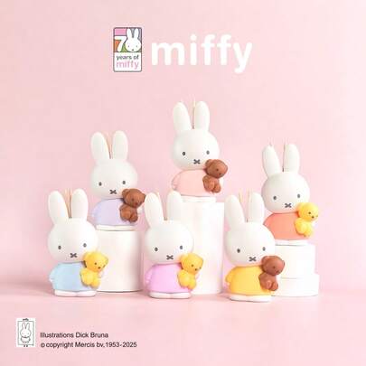 (Random 1PC)Miffy Scented Series Blind Box, Cute Fragranced Anime Figurine Blind Bag, Kawaii Rabbit Themed Mystery Box, Soft Aromatic Collectible Toy For Kids & Adults, Premium Scented Material, Adorable Pose & Detail, Ideal Desktop Decoration/Collection, Perfect Gift For Miffy Fans, Cross-Border Hot Kawaii Toy, Surprise Unboxing
