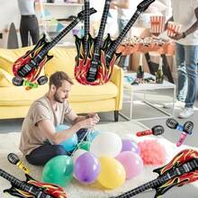 10pcs Colorful Inflatable Microphone -Dynamic Party Gift & Rockstar Themed Event Decoration -Random Colors,Christmas
