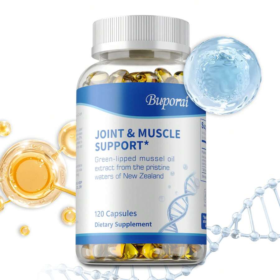 BUPORAI Apoyo Para Articulaciones Y Músculos: Favorece La Salud Articular, Alivia El Dolor Muscular, Refuerza El Sistema Inmunitario Y Promueve La Producción De Energía (120 Unidades) - 120 cápsulas - Ver 1