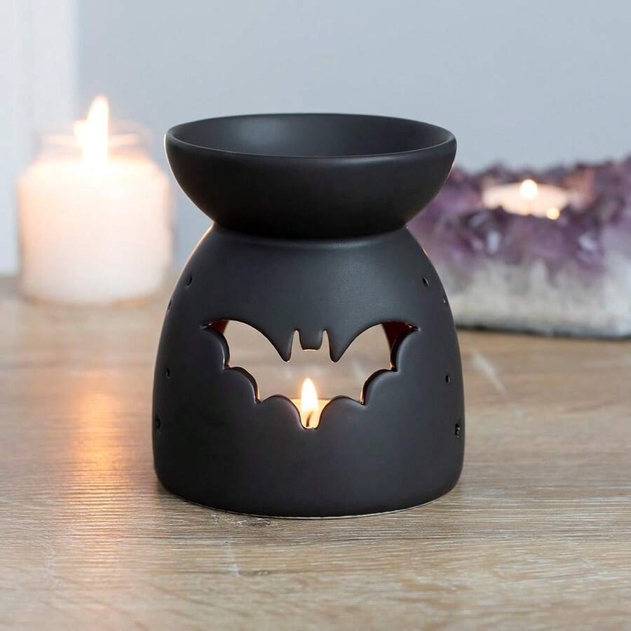 Something Different Bat Oil Burner (Black) - 100% Mixed - (SD3078) - Black - View 1