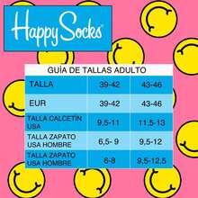 Happy Socks Meias masculinas até o tornozelo - Multicolorido - Ver 3