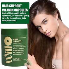 URO O Positiv Willo Hair Growth Support For Women Supports Thicker Fuller Hair 60cap - 1 - Xem 5