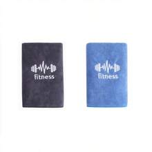 1 件多用途超细纤维吸汗健身毛巾，速干毛巾，适合户外跑步、健身器材垫、精美刺绣图案面巾、浴室浴巾秋季装饰、假日家居浴室装饰海滩必需品返校
