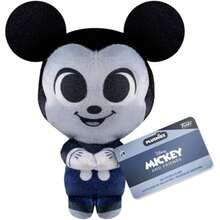 Funko Disney "Sensational 6" Platinum Mickey Mouse Plushie | 4-Inch Cute & Cuddly Mini Stuffed Toy - 彩色 - 查看 1