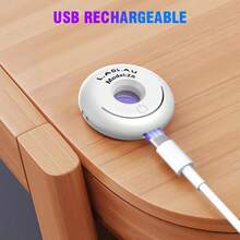 L.A.OL.A.U 1pc Anti-Peeping Detector, Hotel Hidden Camera Detector Finder, Travel Mini Portable Anti-Peeping Anti-Monitoring Camera Scanner, USB Rechargeable, With Hanging Lanyard