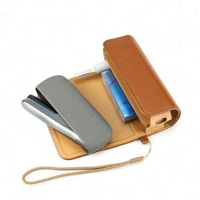 Bolsa de Couro para Capa Protetora de Acessórios Suporte de Caso IQOS ILUMA