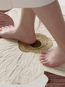 DAJIANG 1 tấm thảm lông mềm mại họa tiết hoa - Họa tiết hoa màu nâu và be thoải mái, thảm trải sàn dài chống trượt cho phòng ngủ hoặc phòng khách, có thể giặt bằng máy, trang trí nhà bằng lông cao, trang trí sàn phòng ngủ | thảm hình bất đối xứng | cảm giác len giả, thảm phòng khách, trang trí phòng lễ hội, thảm lối vào, thảm trải sàn, mùa thu, mùa đông, trang trí phòng ngủ, trang trí mùa thu, thảm, halloween, trang trí lễ tạ ơn, trang trí giáng sinh, thảm nhà bếp - Nhiều màu - Xem 10