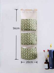 1 件加厚壁挂式悬挂收纳袋，简约网格式多口袋设计挂袋，耐用可折叠床头收纳袋，适用于家庭、宿舍和装饰，节省空间的设计收纳袋，门后收纳袋，适合万圣节礼物 - 彩色 - 查看 11