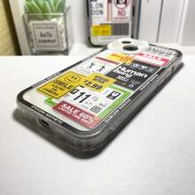 Funny Mix Labels Collage Stickers Phone Case Compatible With  16 15 14 13 12 11 Pro Max Mini X XS XR 7 8 Plus SE 16E Transparent Cover, Cover Compatible With  17 Pro Max Case,  17 Pro Case,  17 Case,  16 Pro Max Case - -3 - View 8