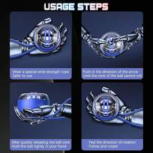 Pelota de Muñeca Vital, Ejercitador de Pelota de Muñeca Vital 2026, Ejercitador de Mano VitalWrist Balls, Mejora la Fuerza de Agarre, Fortalece Brazos, Dedos, Huesos y Músculos, Alivio de Articulaciones - 3 piezas - Ver 6