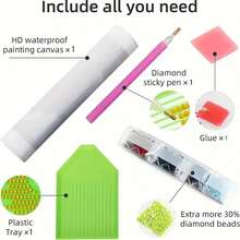 1 Stück DIY 5D Diamant Malerei Set Schwan Tier Thema Kreuzstich Mosaik Malerei Heim Wand Dekoration Festival Geschenk Weihnachtsgeschenk Ohne Rahmen Multi Spezifikation Auswahl