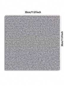 10pcs Office Floor Mats, Large Commercial Area Self-Adhesive Cement Floor Tiles, Bedroom Interlocking Square Floor Mats, Multi-Color Options