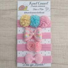 Promotion Hair Accessory Kit For Baby Girls Charming Colors - Pom Pom - View 2