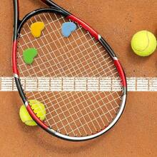 Tennis Schläger Stoßdämpfer, hochelastischer Silikon Dämpfer, Anti-Design absorbiert Vibrationen effektiv, verbessert Treffgefühl und Komfort